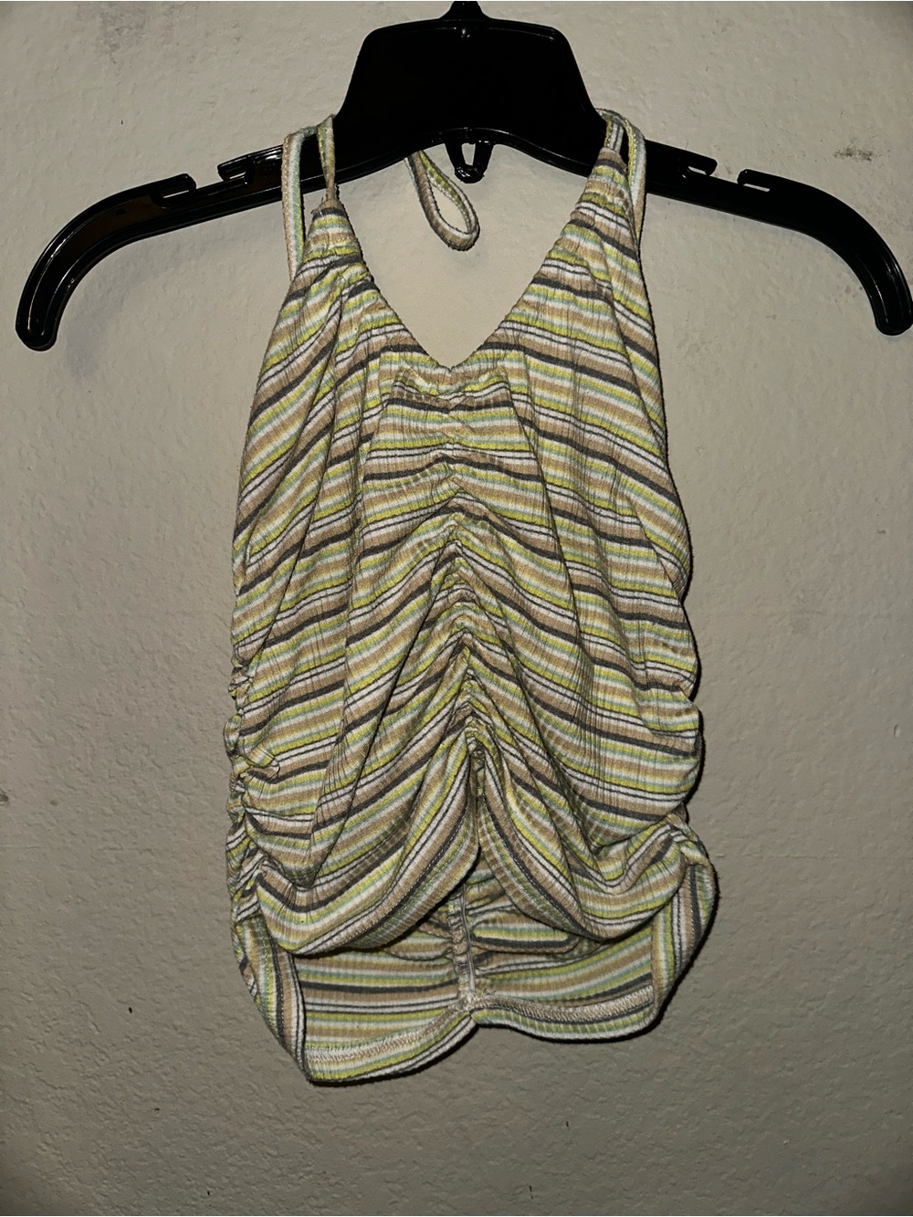 Shein green halter top size small